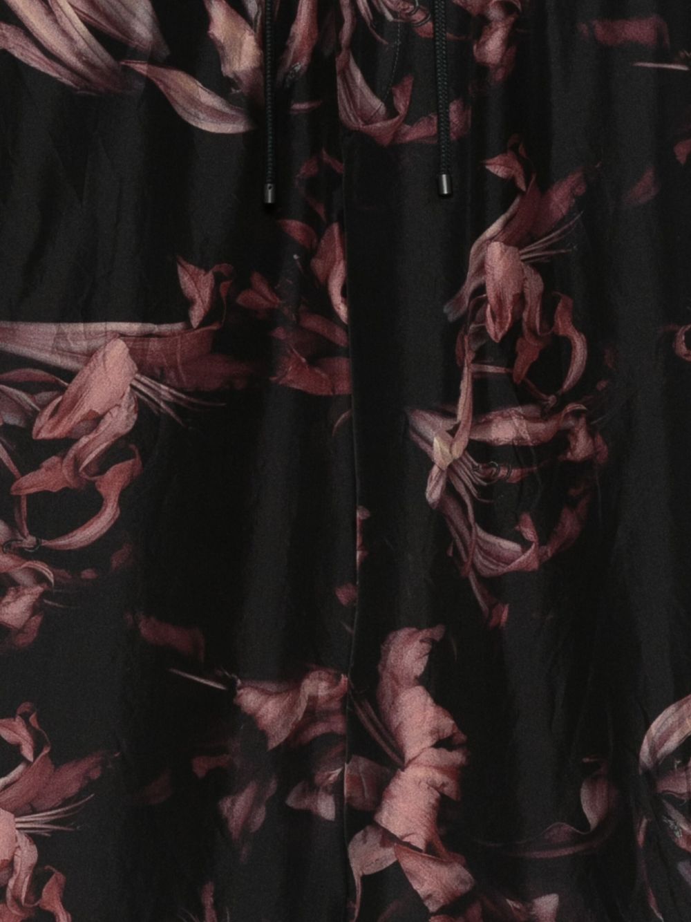 Relaxed-Fit Floral Print Trousers