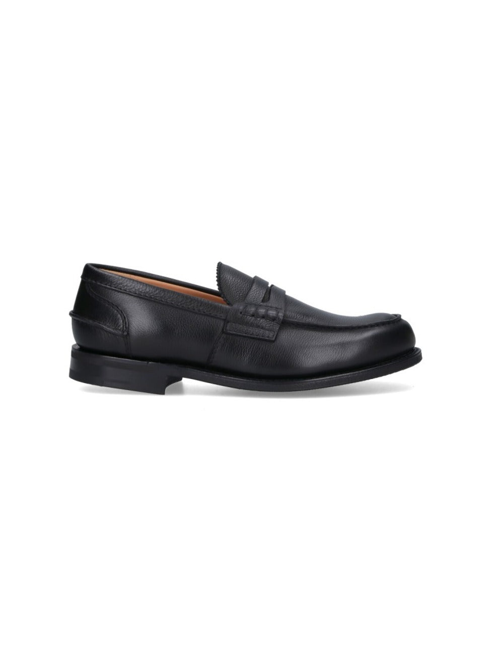 Mocassino Pembrey 2.0 Black Calf Leather Slip-On Shoes