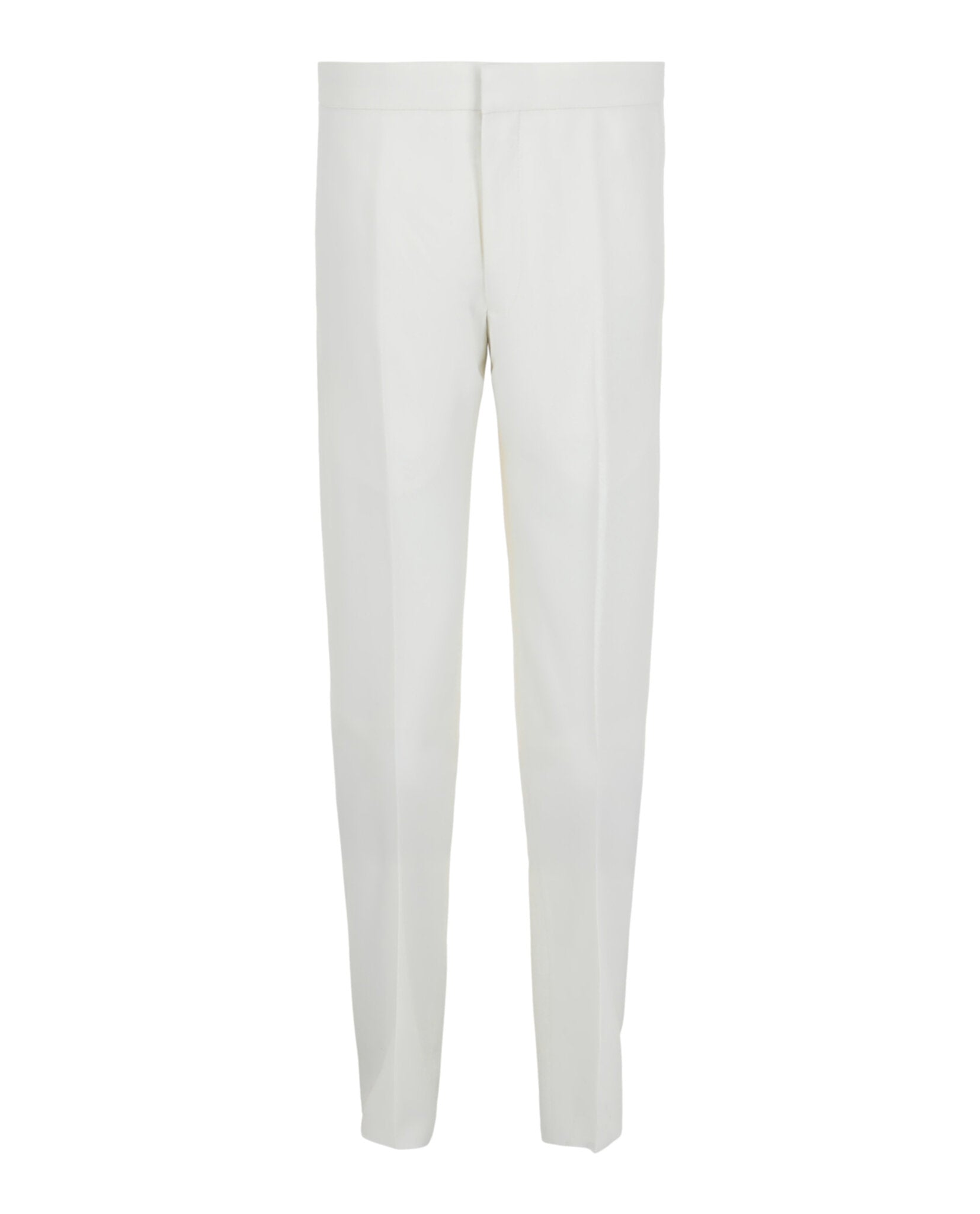 Straight-Leg Wool Trousers