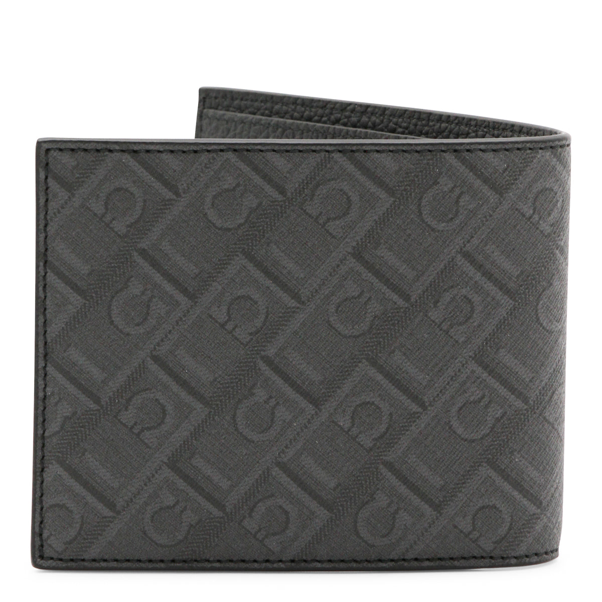 Monogram Embossed Leather Wallet