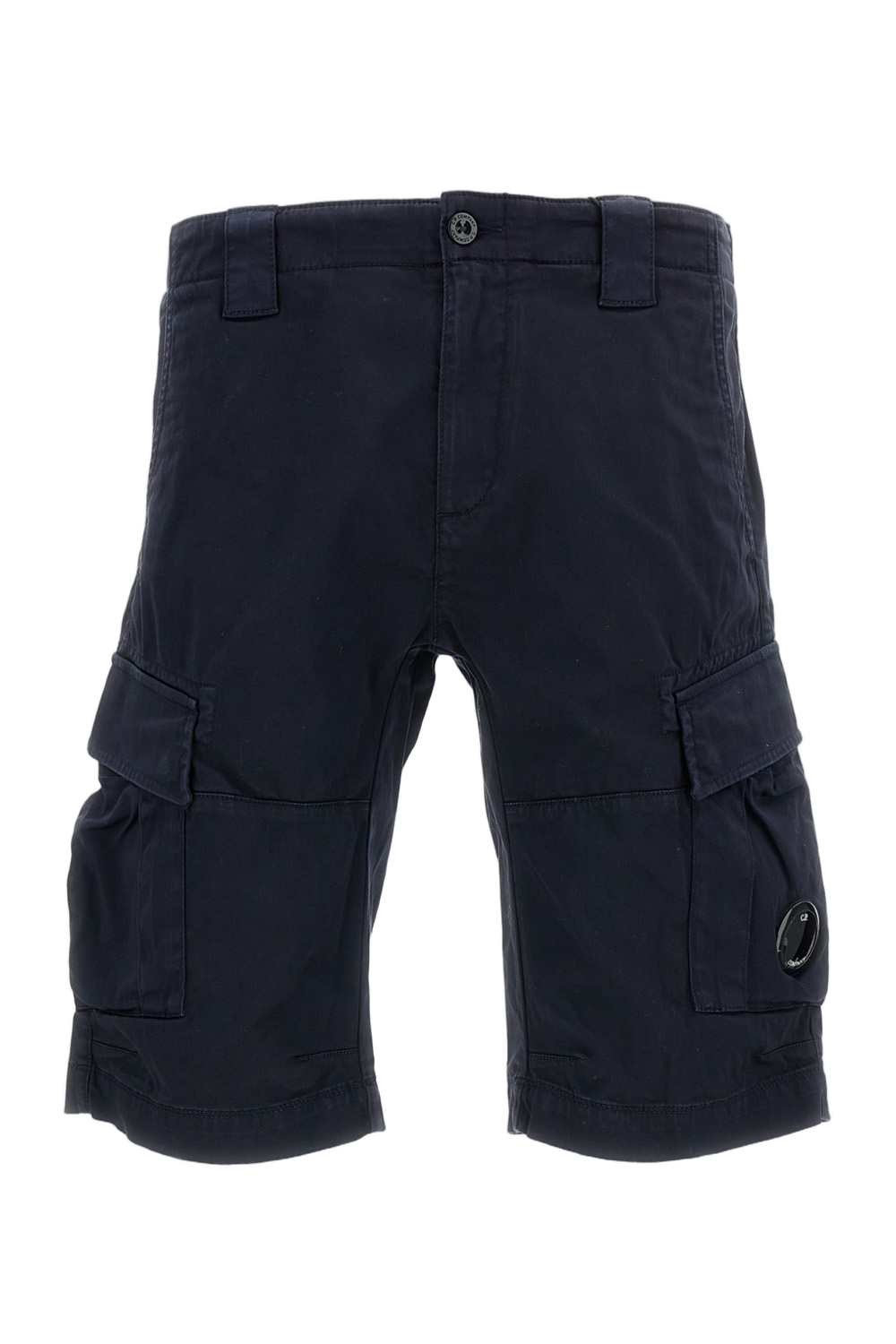 Classic Blue Shorts with Clean Design