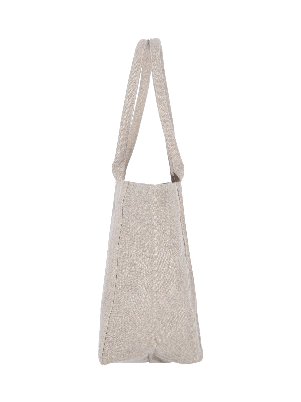 “Yenky Zipped” Tote Bag – Beige