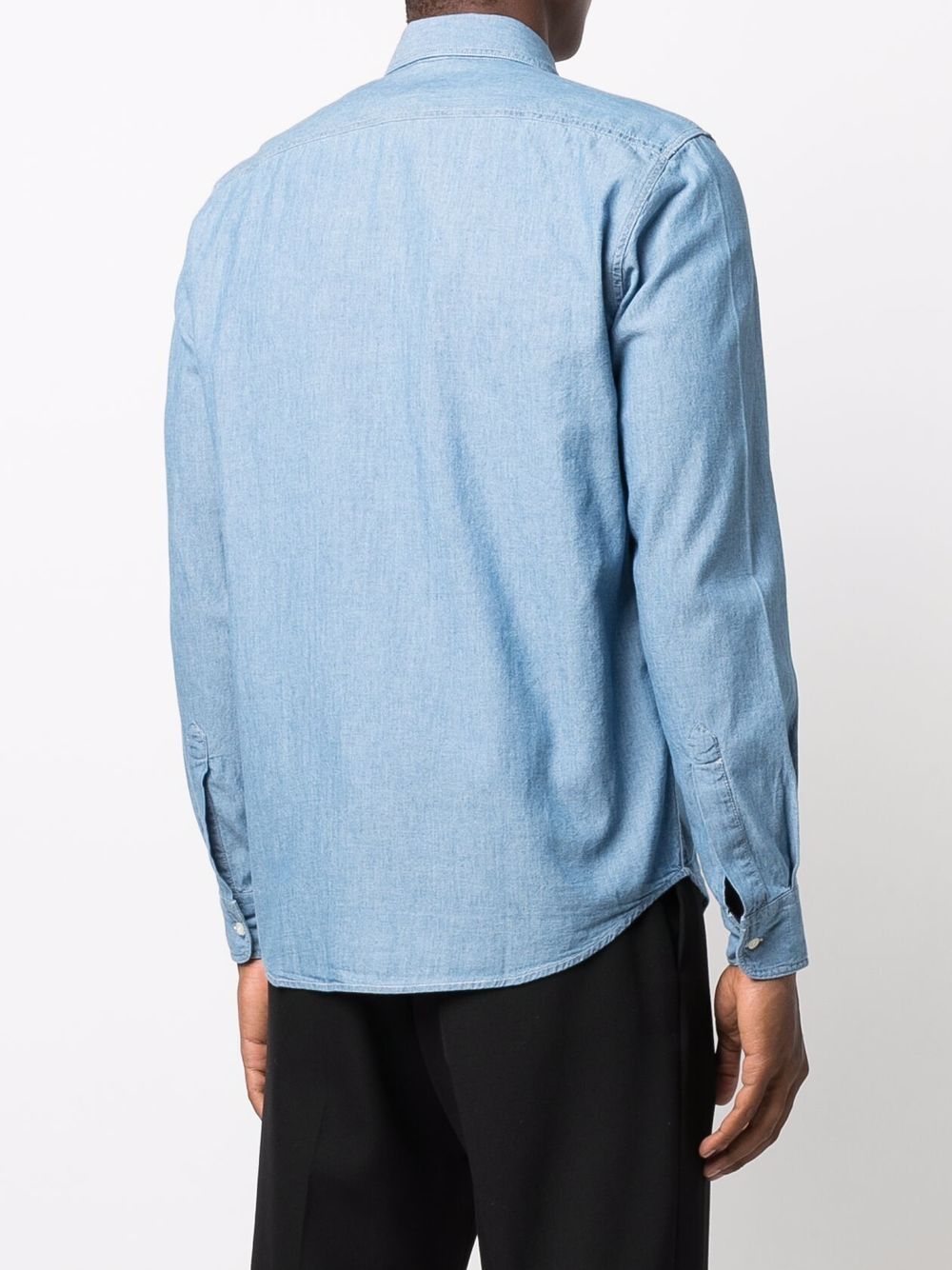 Japanese Chambray Cotton Work Shirt