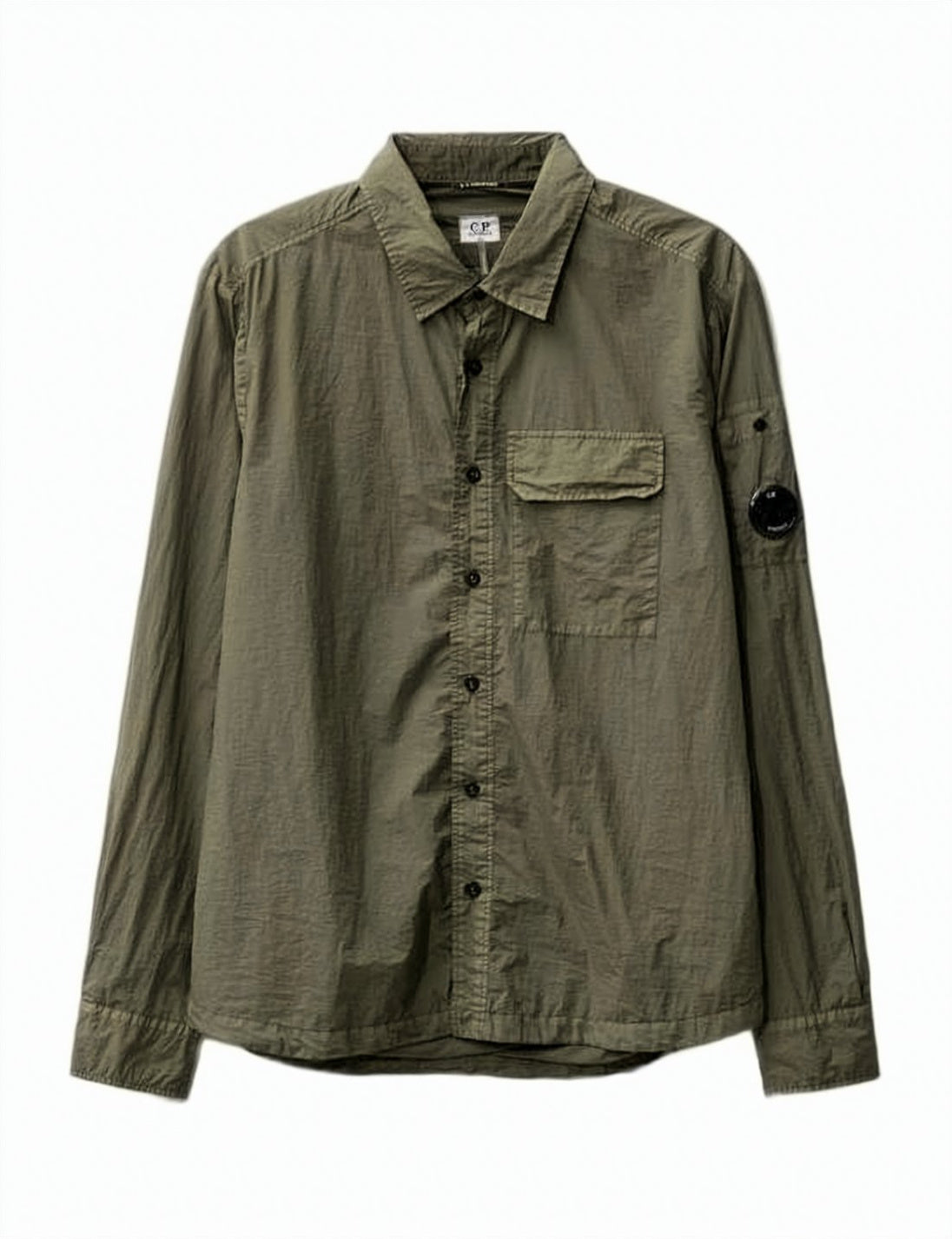 Lightweight Long-Sleeve Jacket With Button-Up Front