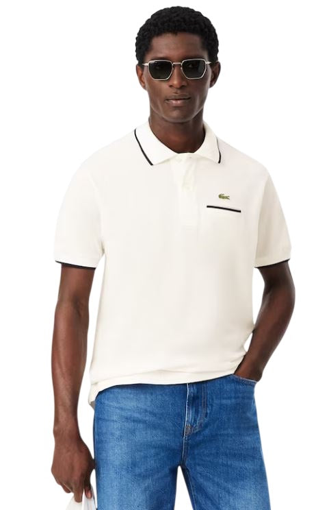 Classic Fit White Polo Shirt