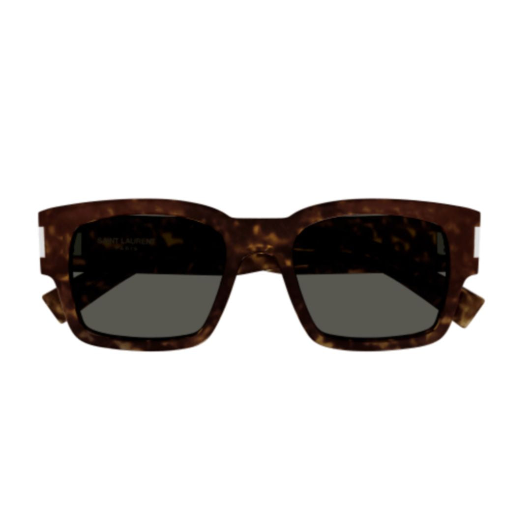 Sl 617 Rectangular Tortoiseshell Sunglasses