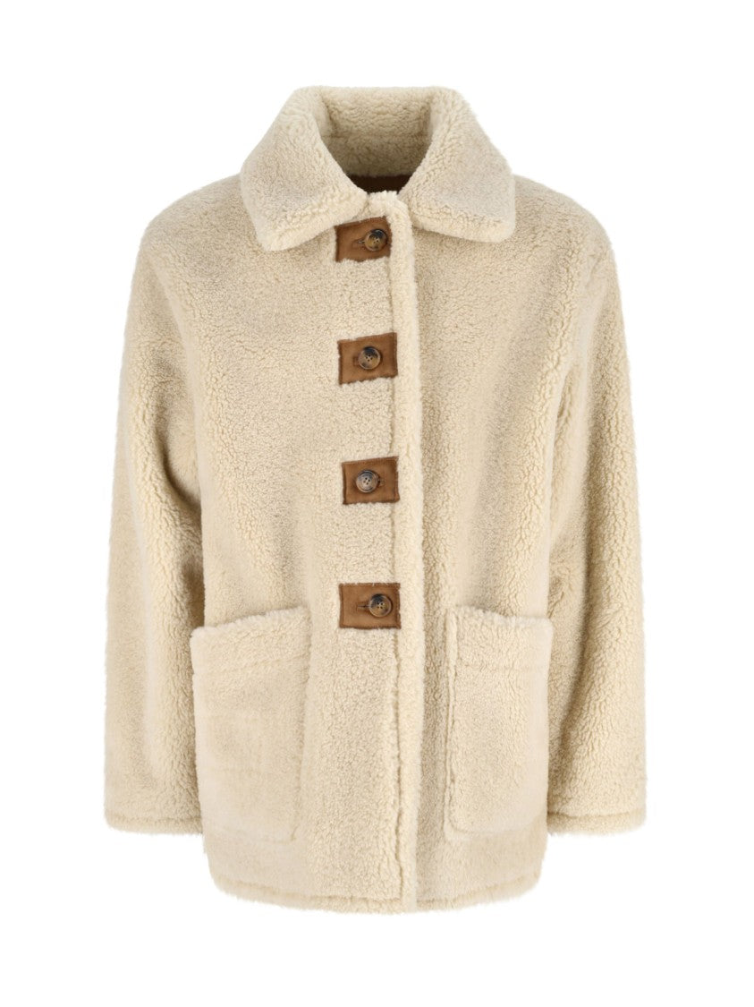 Structured Casual Jacket In Rich Brown Tone