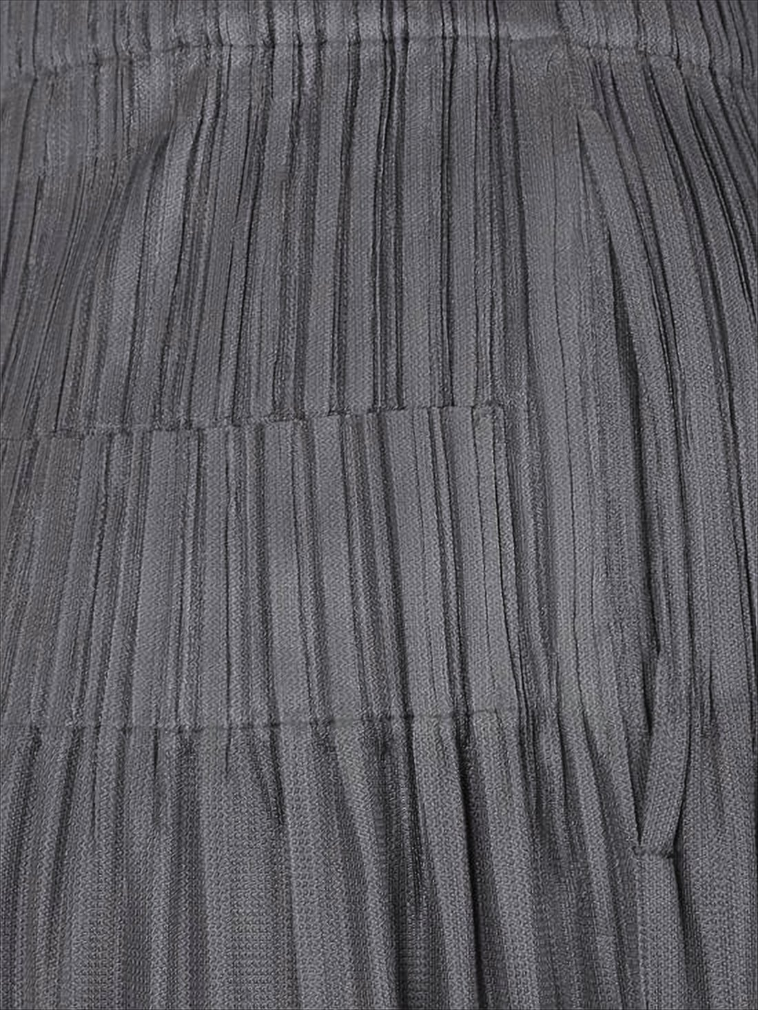 Pleated Track Pants with Relaxed Fit
