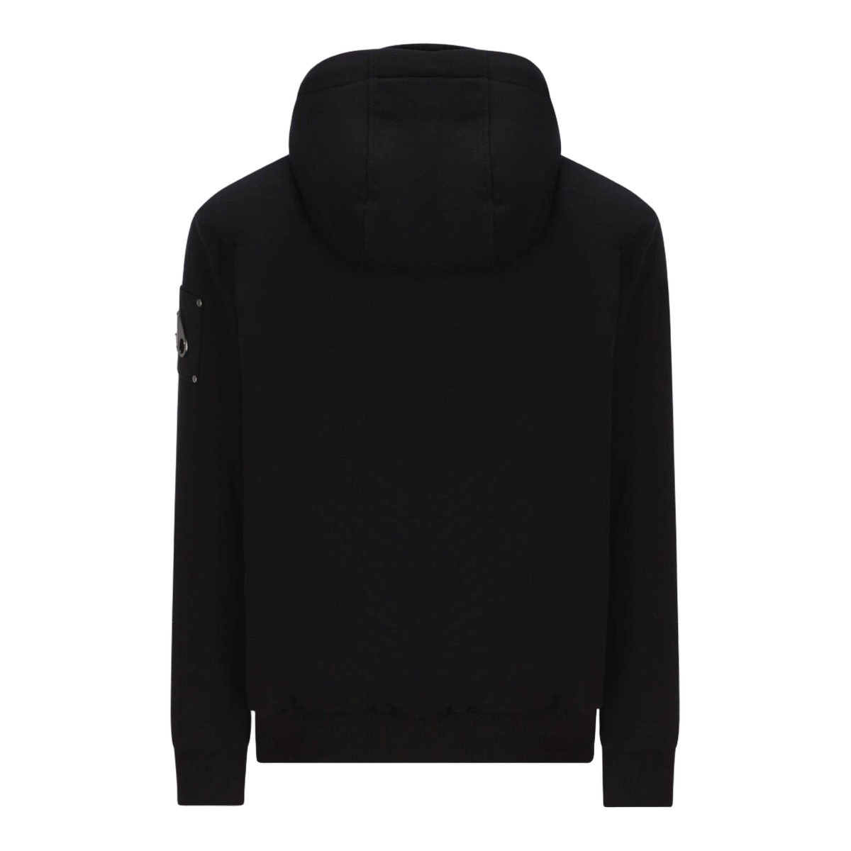 Zip-Up Hoodie with Drawstring Hood