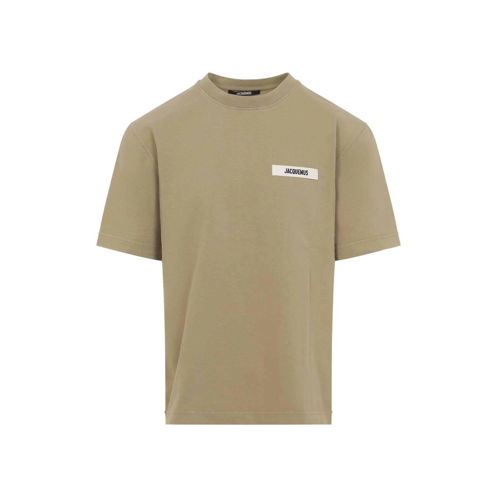 Relaxed Fit Crew Neck T-Shirt With Patch