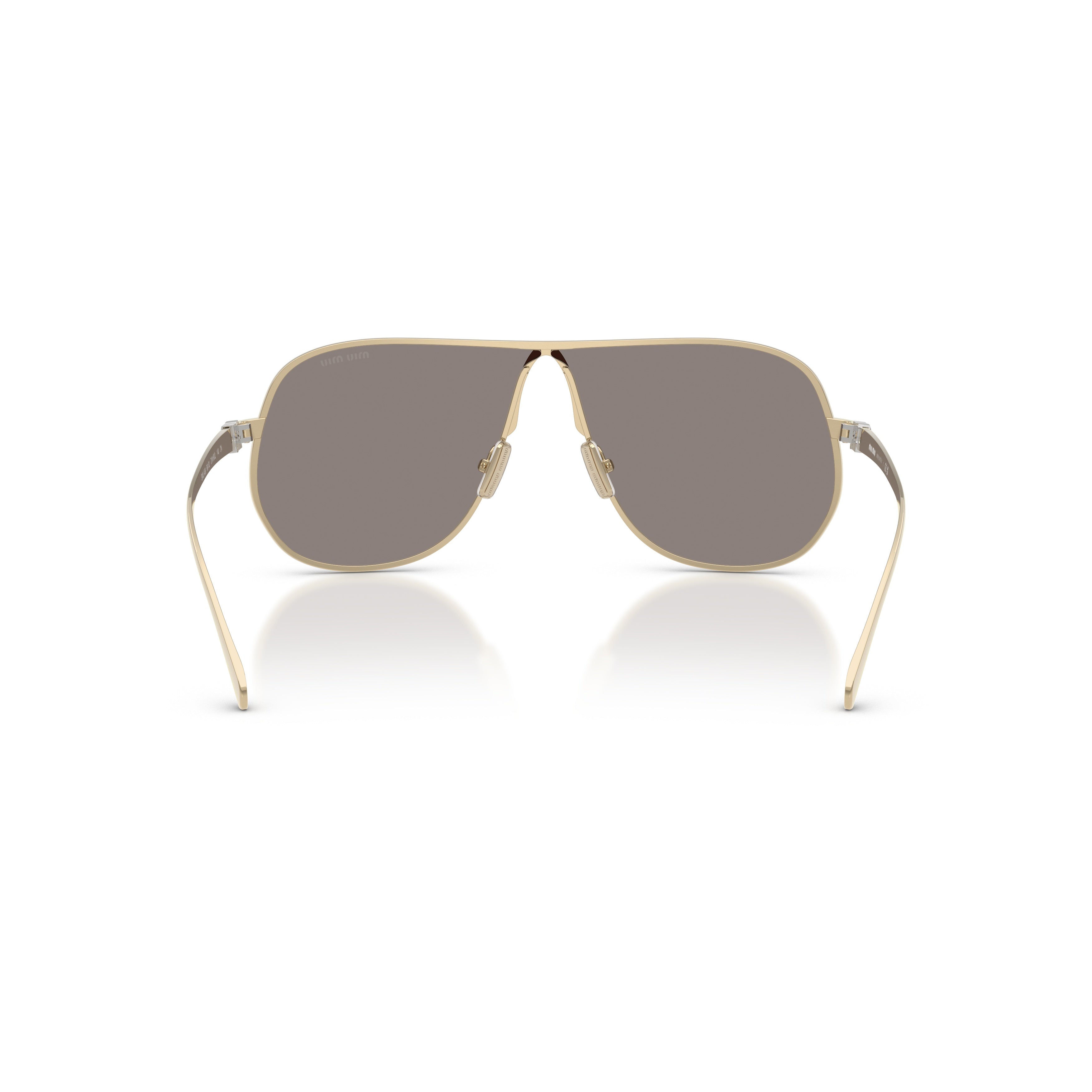 0mu A56s Gold Aviator Sunglasses