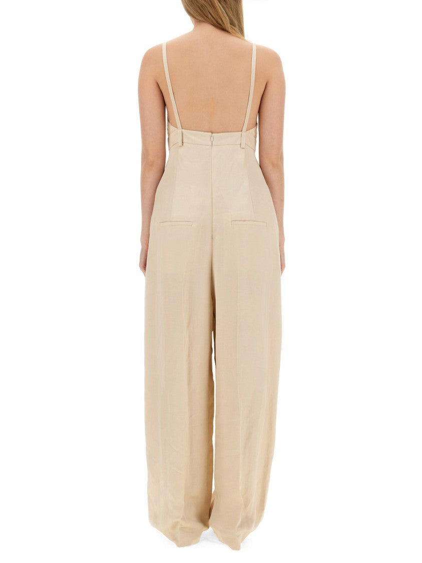 Malfile' Satin Jumpsuit