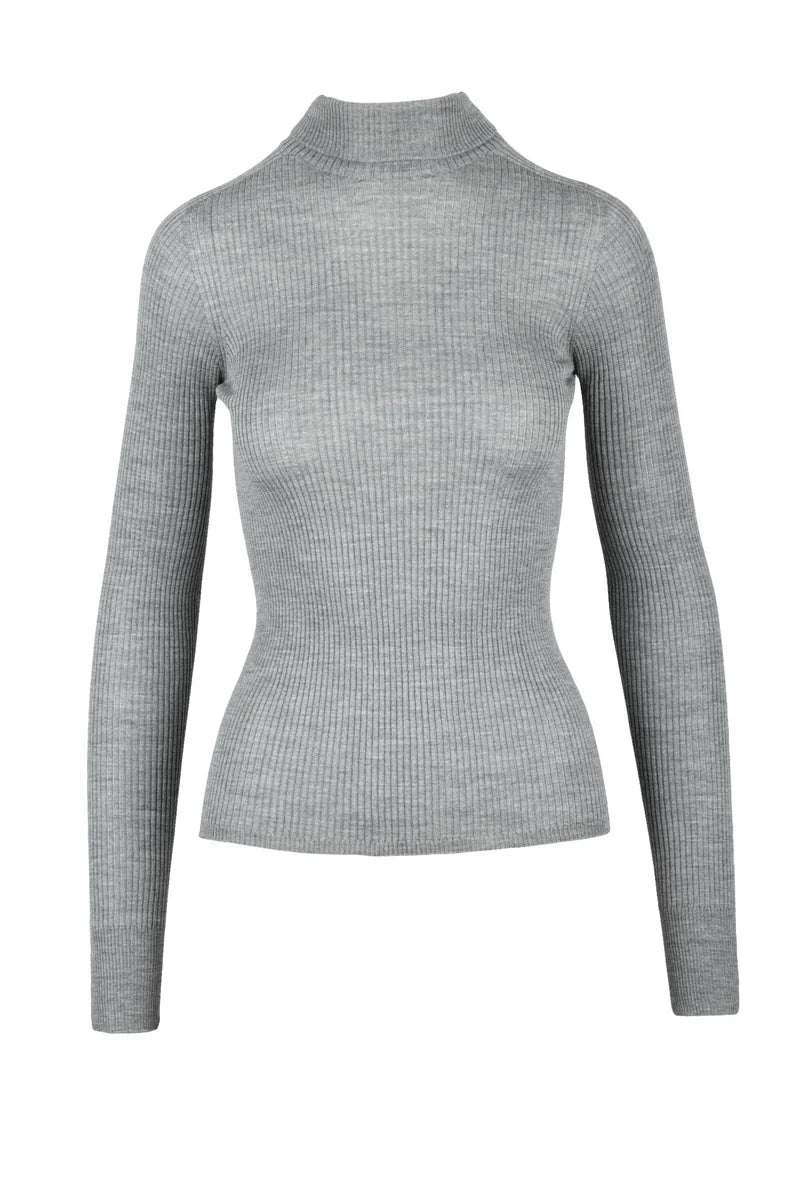 Flavia Underlayer Sweater - Grey
