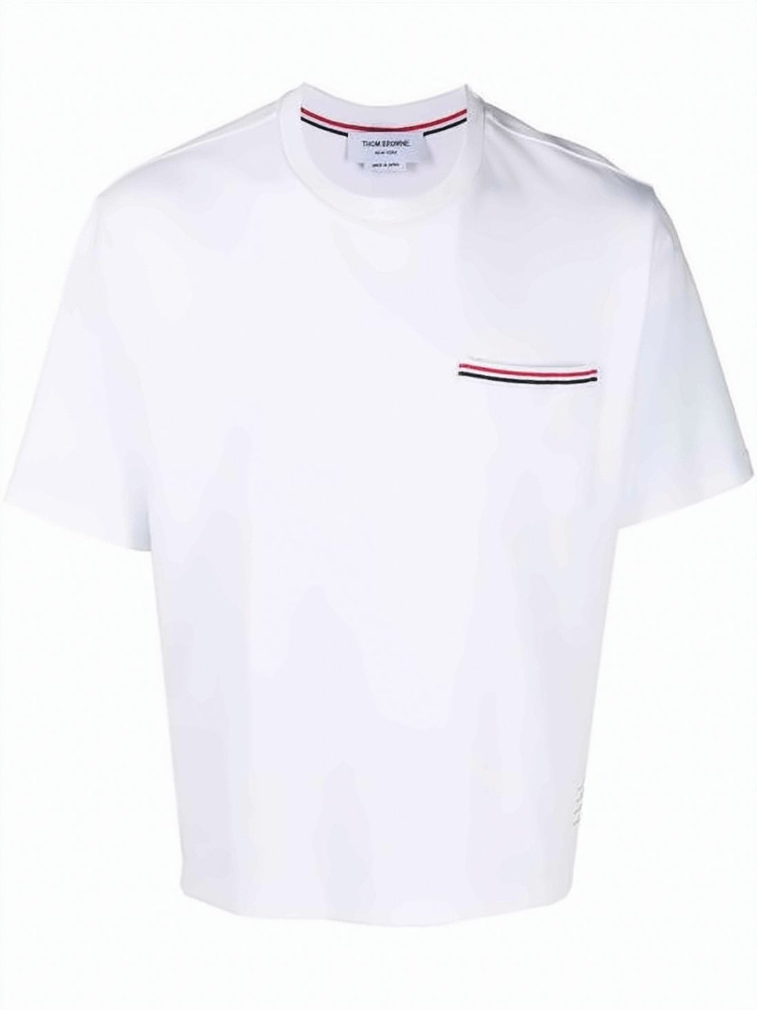 Short-Sleeved Boxy-Cut Cotton T-Shirt