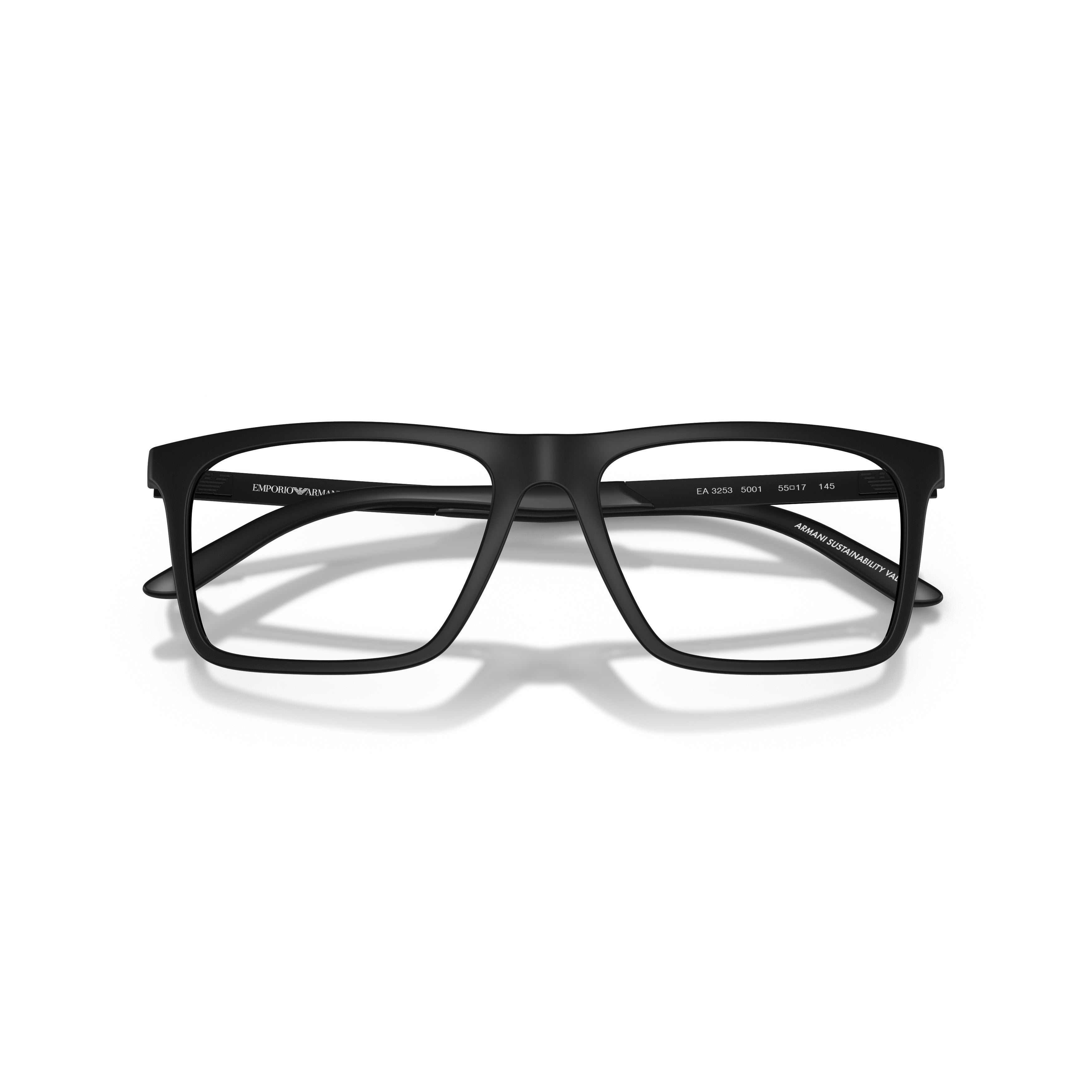 0ea3253 Matte Black Rectangular Frame Eyeglasses