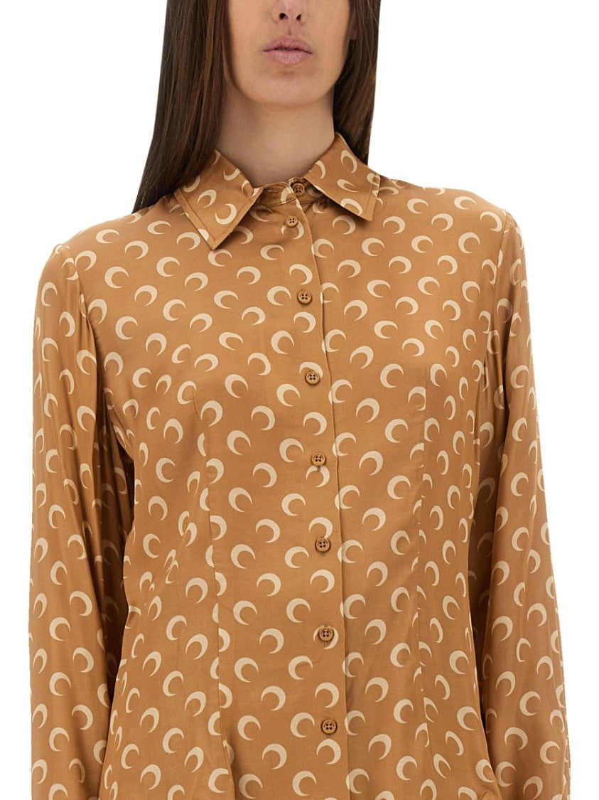 "Moon" Satin Shirt