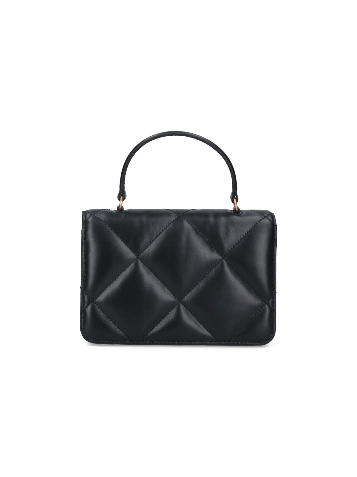 Black Kira Quilted Leather Bag
