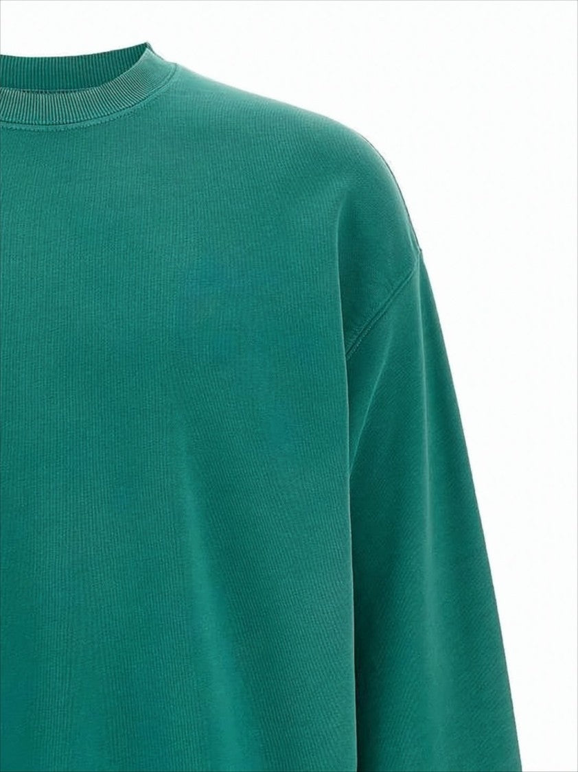 Long-Sleeve Teal Green Sweatshirt