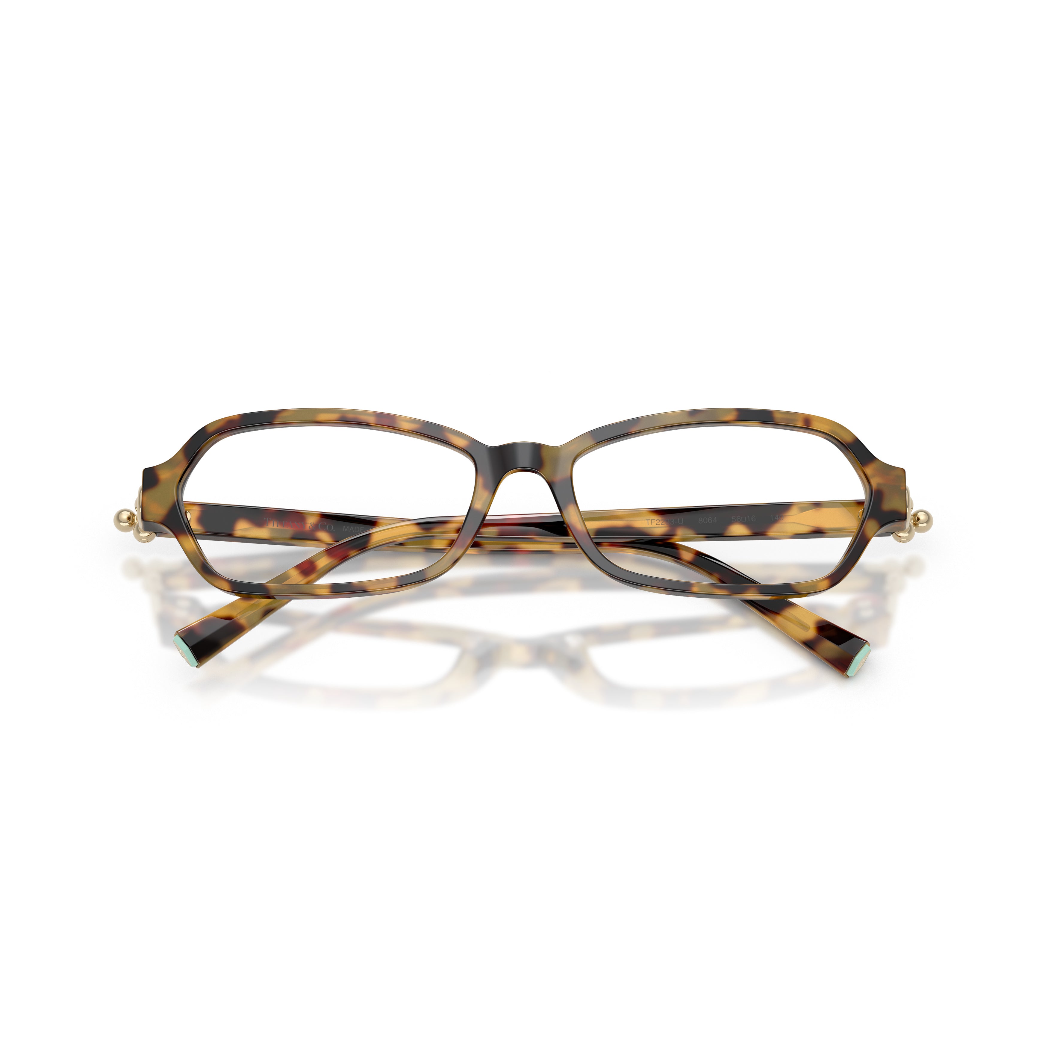 0tf2293u Tortoiseshell Rectangular Sunglasses