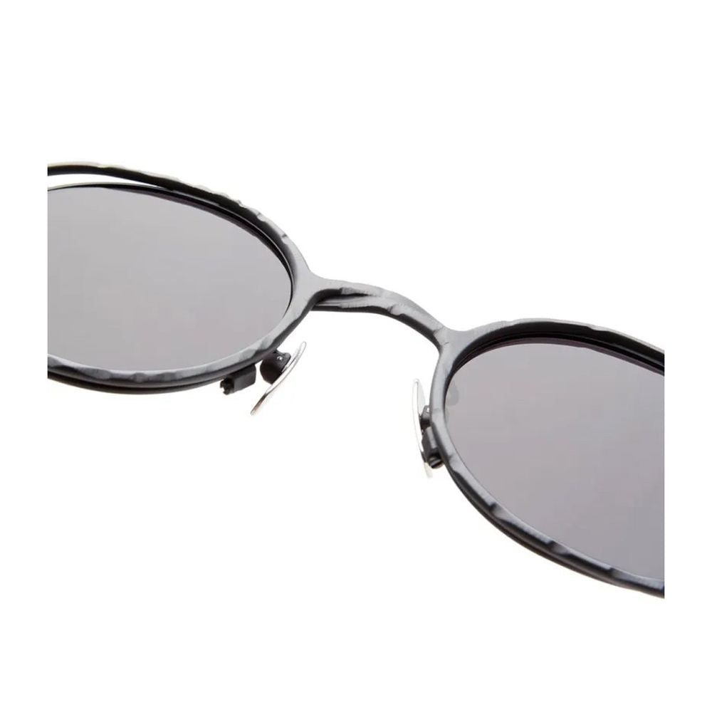 Mask H11 Round Sculpted Metal Sunglasses