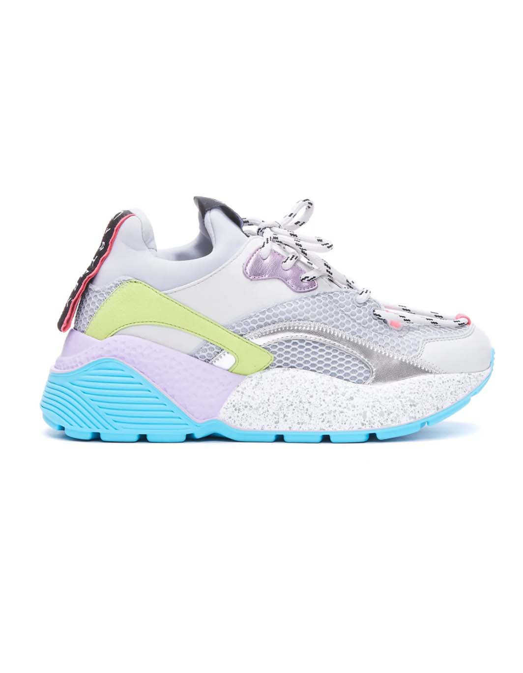 Dynamic Multi-Texture Sneakers with Sole
