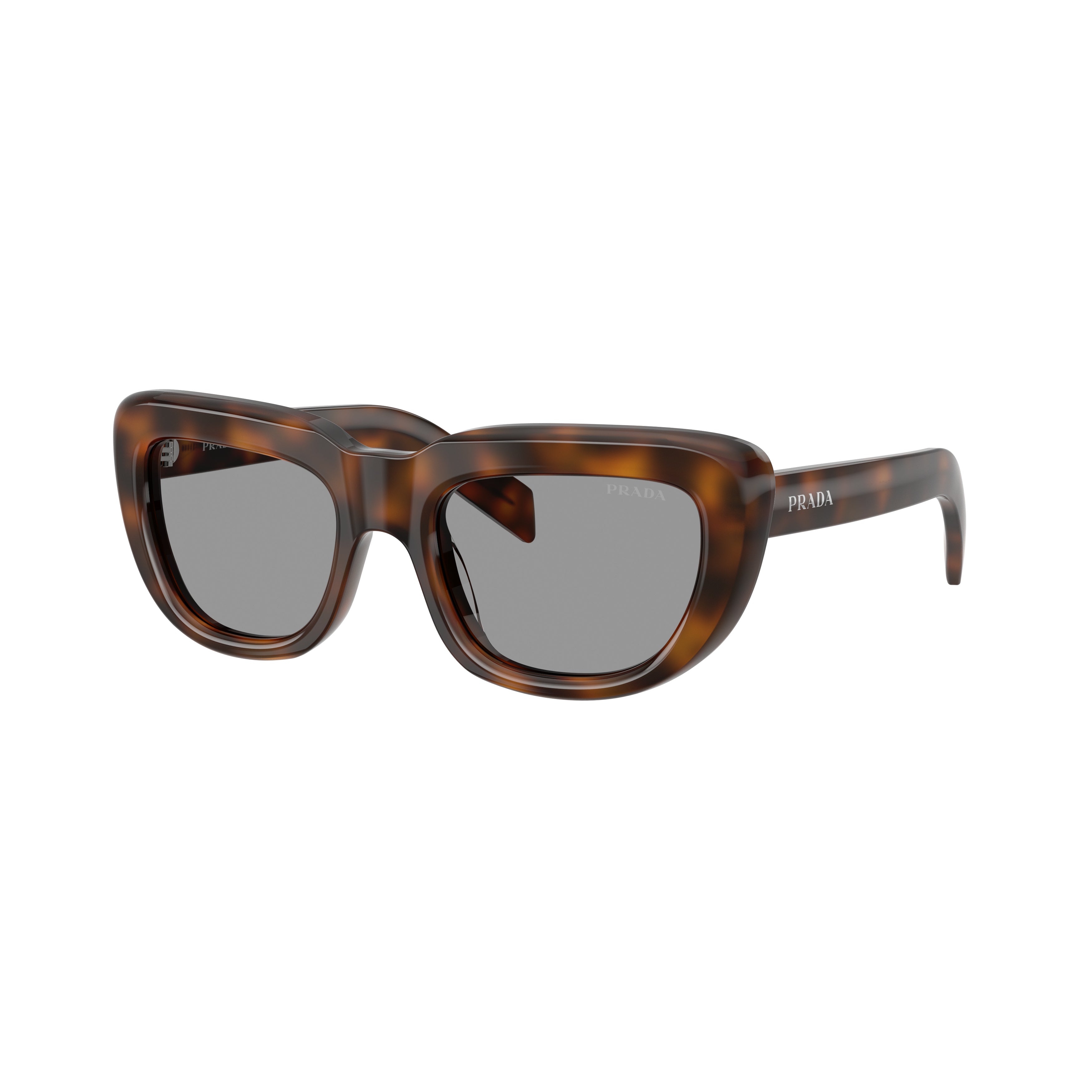0pr D07s Oversized Rectangular Frame Tortoiseshell Sunglasses