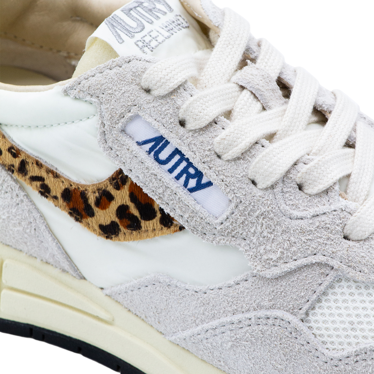 White Mesh Sneakers