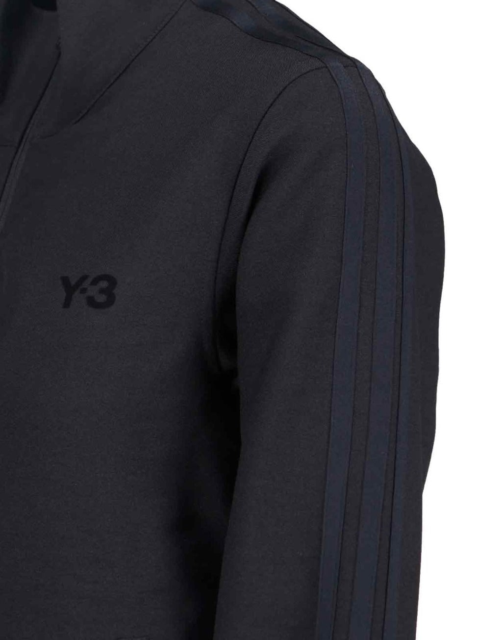 Logo Zip Sweatshirt – Black