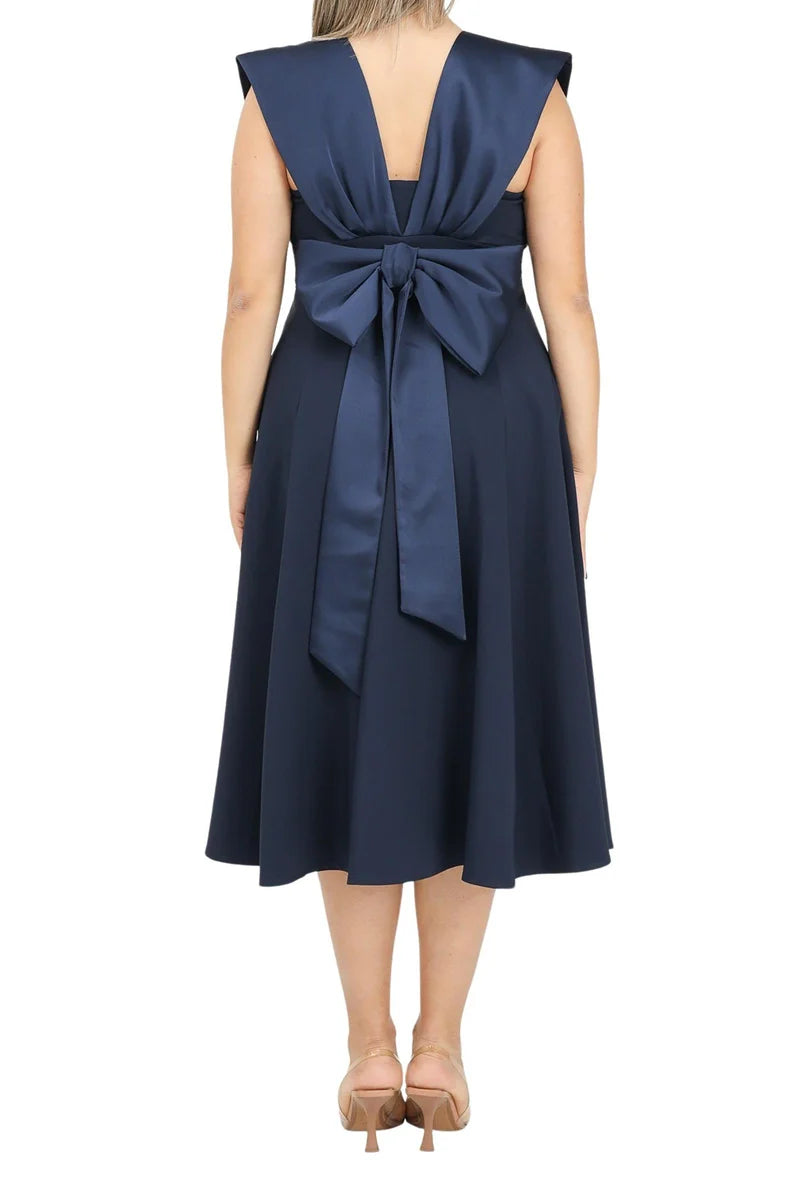Flared Dress - Blue