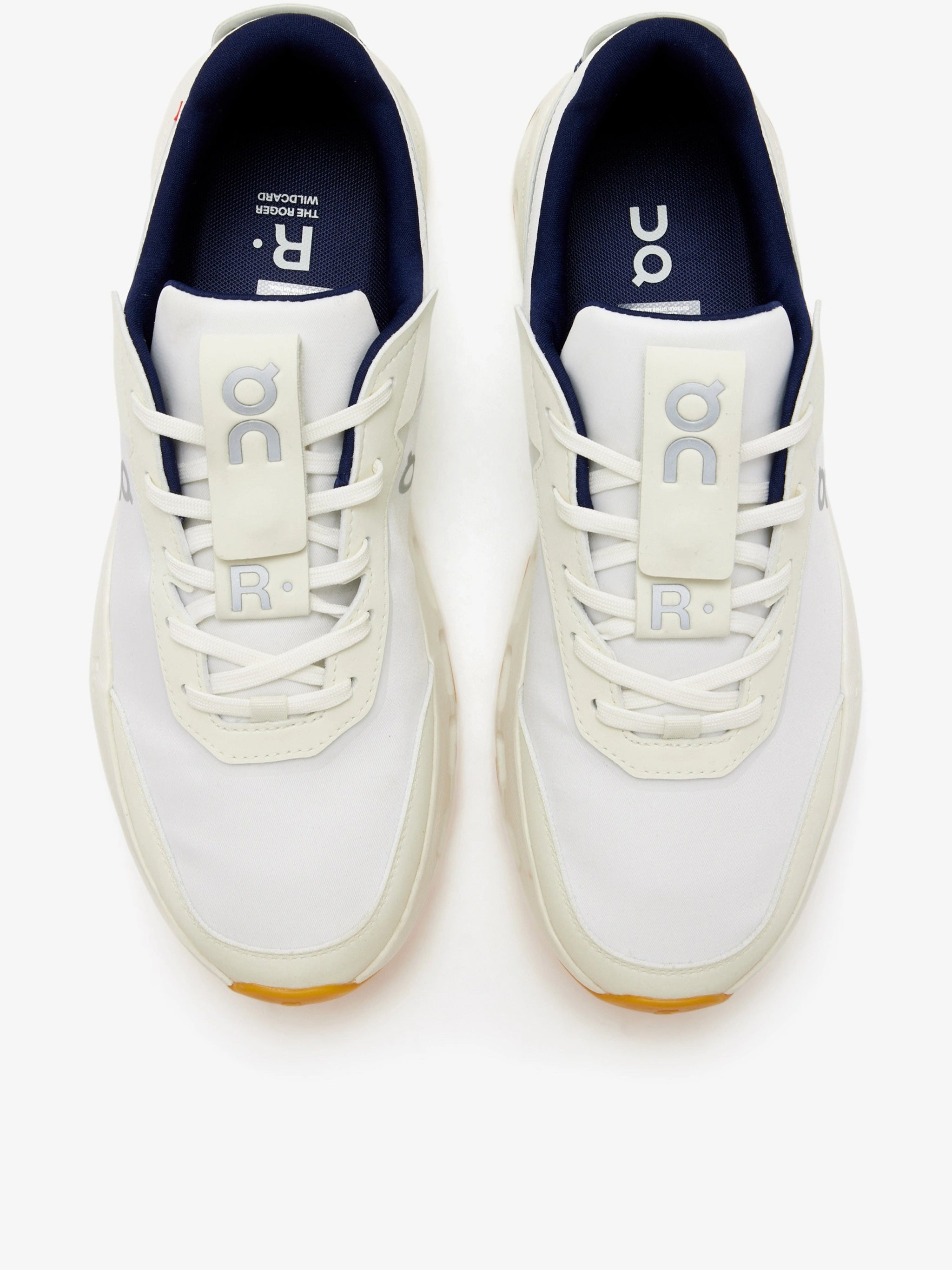 White The Roger Wildcard Leather Running Sneakers