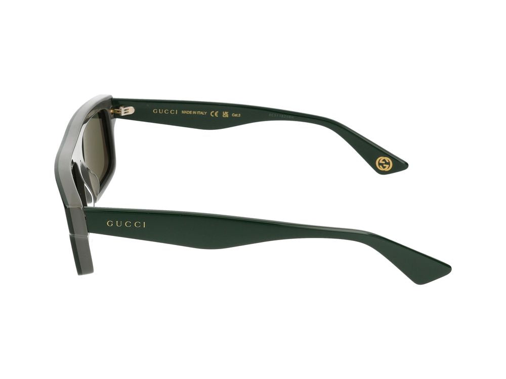 Sunglasses Gucci GG1616S 003 Green Green Silver 57/16/145