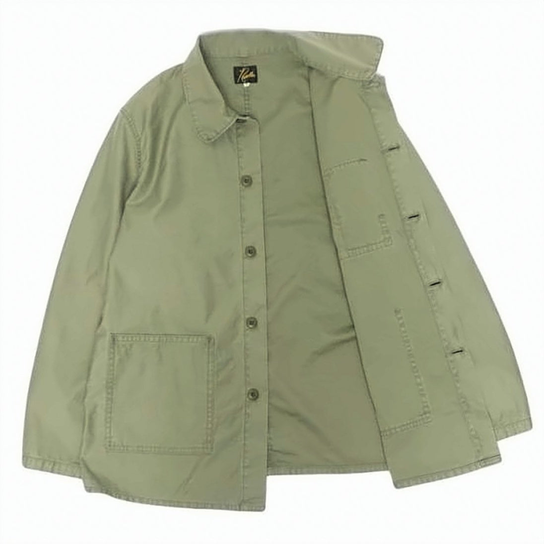Lightweight Button-Up Jacket with Classic Collar