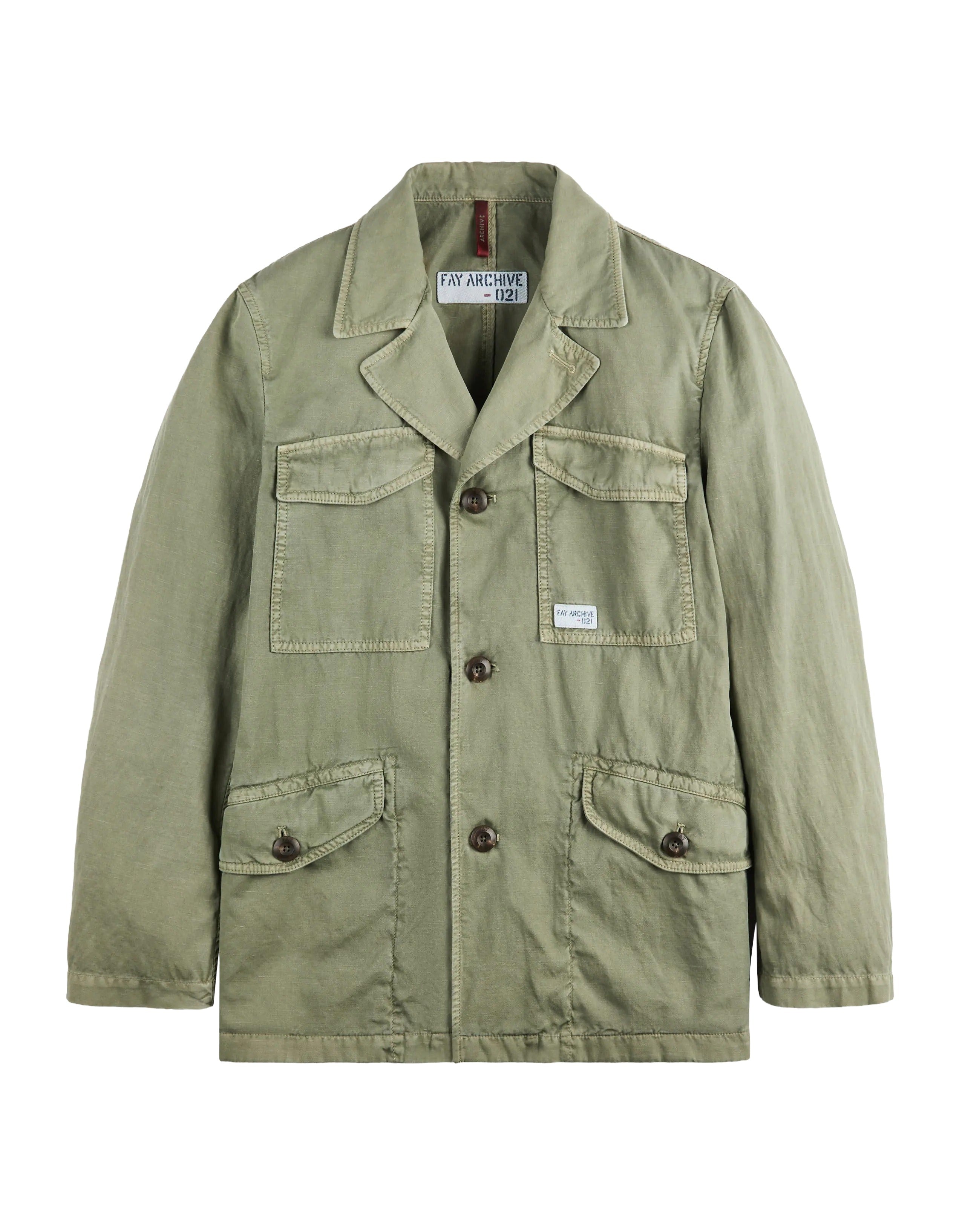 Timeless Field Jacket with Flap Pockets