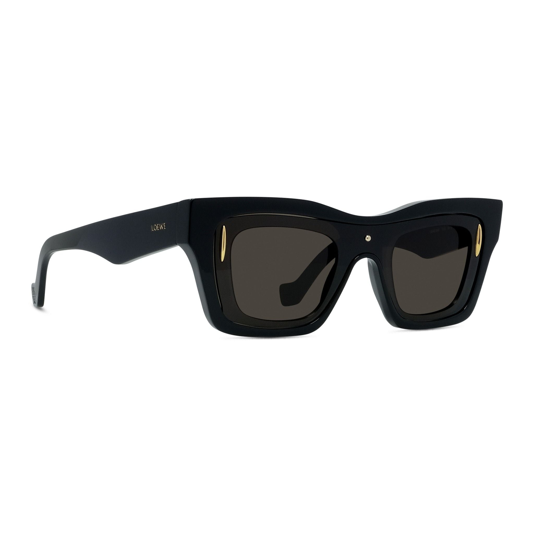 Lw40169i Bold Rectangular Acetate Sunglasses