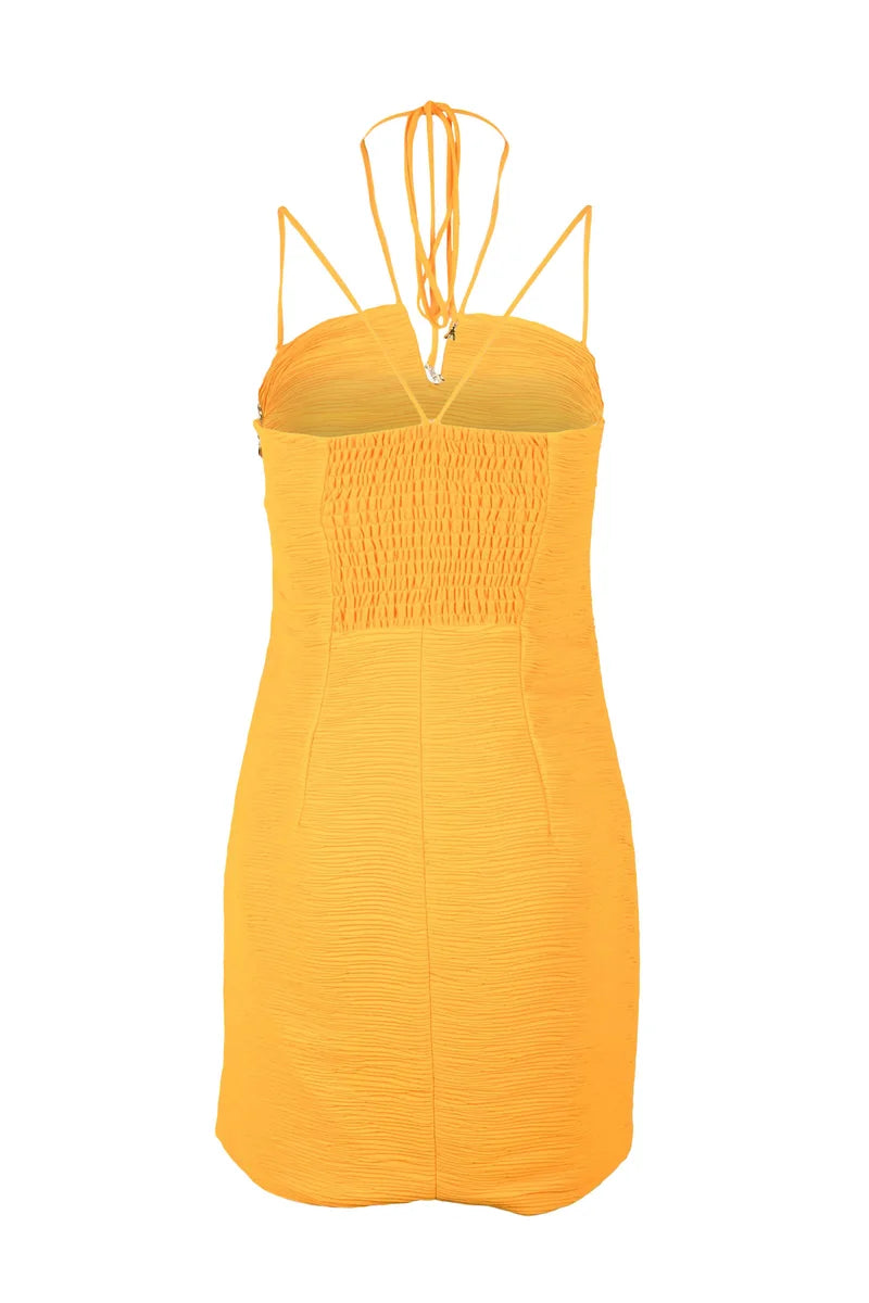 Short Dress - Orange
