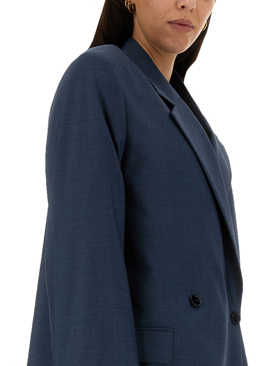 Structured Oversized Wool Jacket