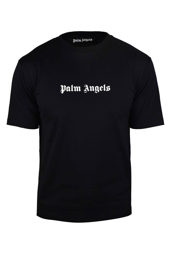 Black T-Shirt With Signature Logo