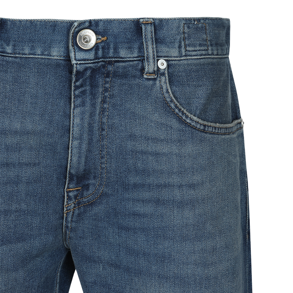 Straight-Leg Jeans With Classic Five-Pocket Design