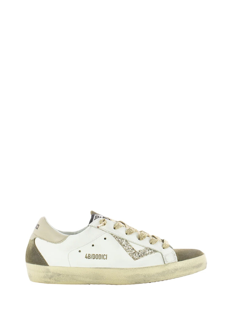 Low-Top Sneakers With Suede Overlays