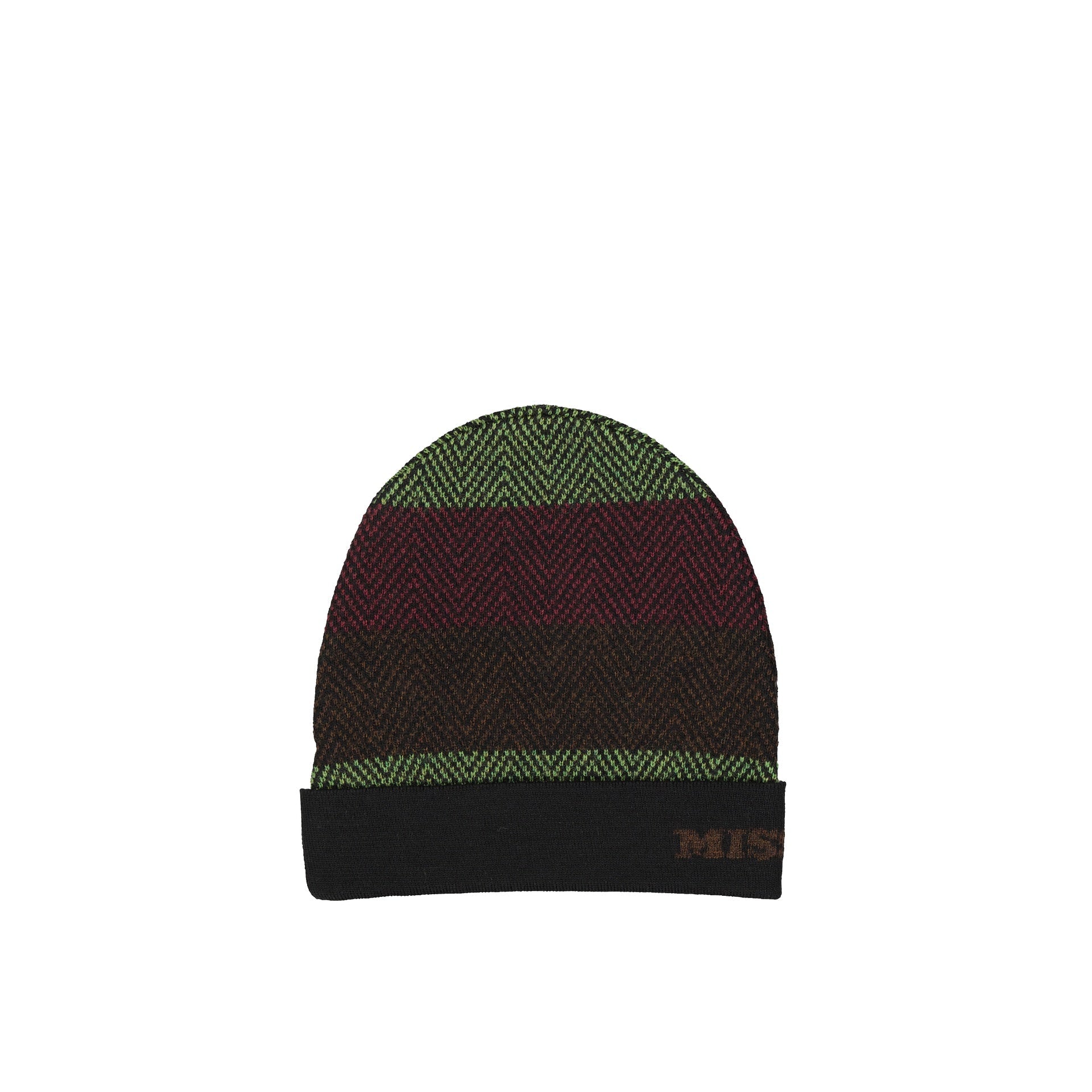 Ribbed Wool Hat With Folded Cuff