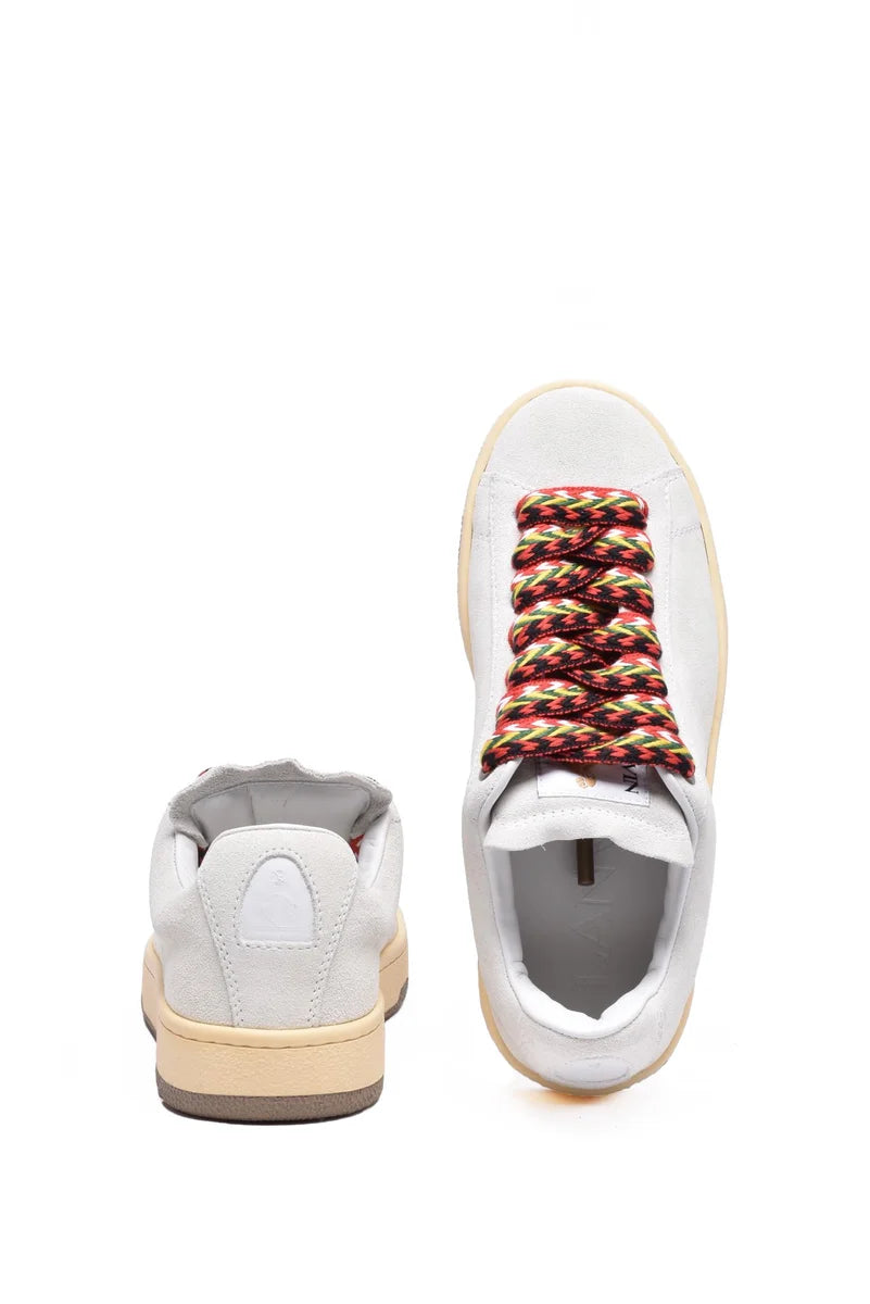 Suede Sneakers - Beige