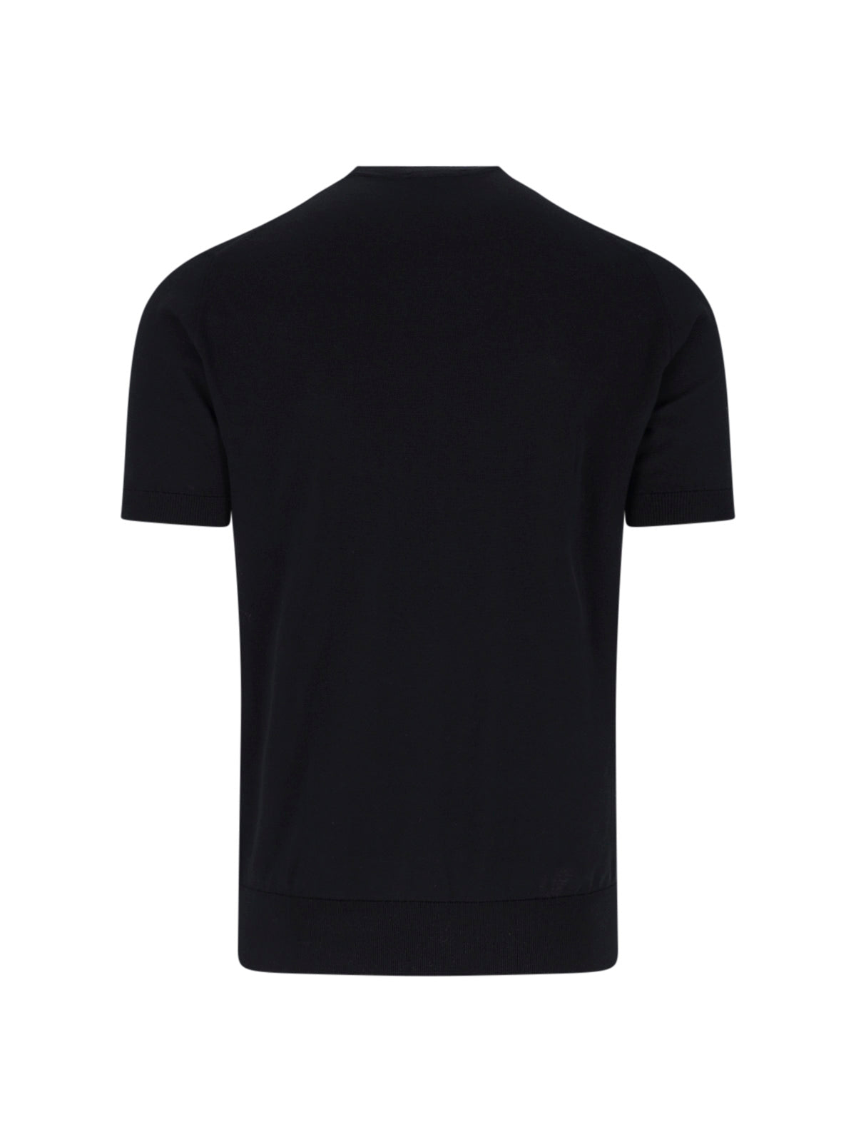 Black Kempton Sea Island Cotton T-shirt