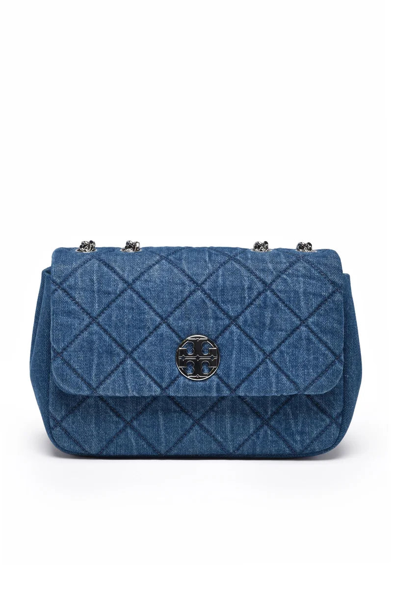 Willa Denim Shoulder Bag - Denim
