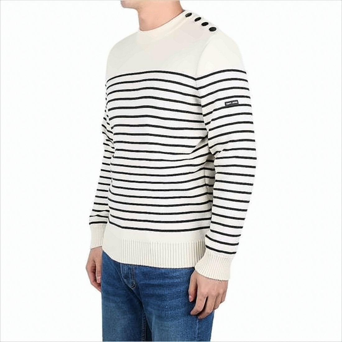 Horizontal Stripe Knit Sweater