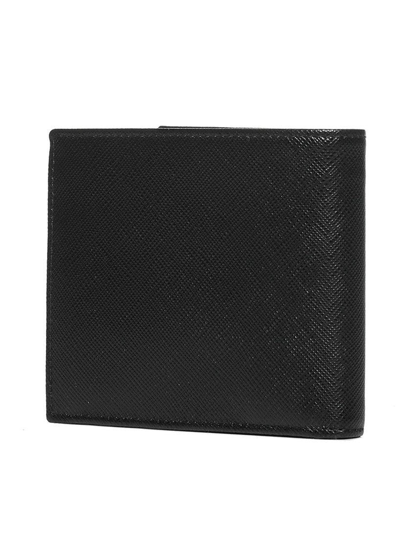 Textured Calf Leather Bifold Wallet