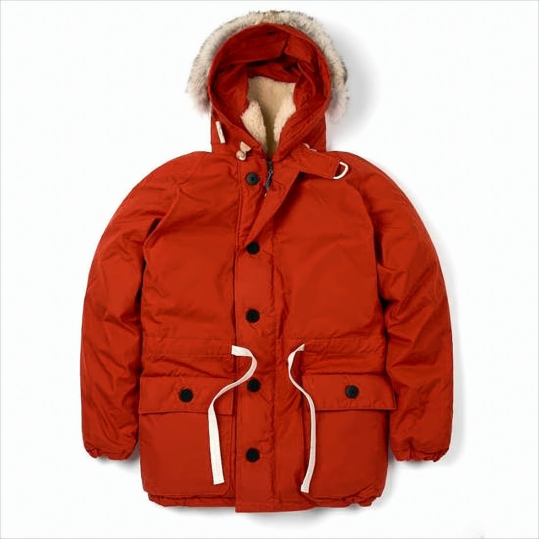 Orange Padded Jacket