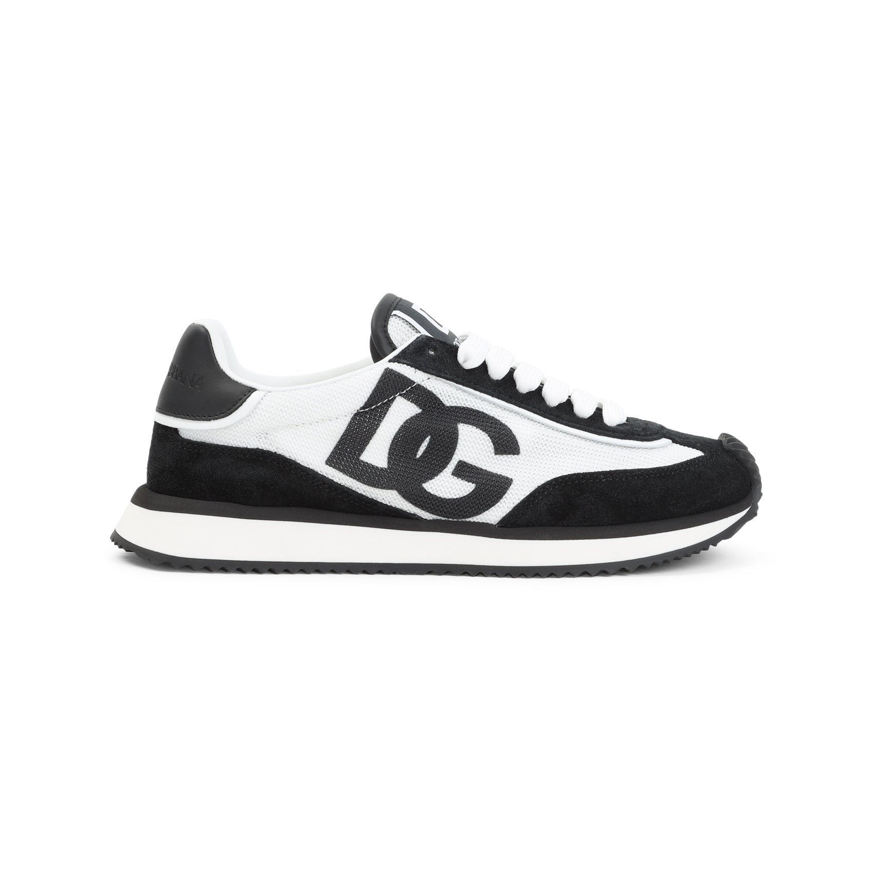 Lace-Up Sneakers with Mesh