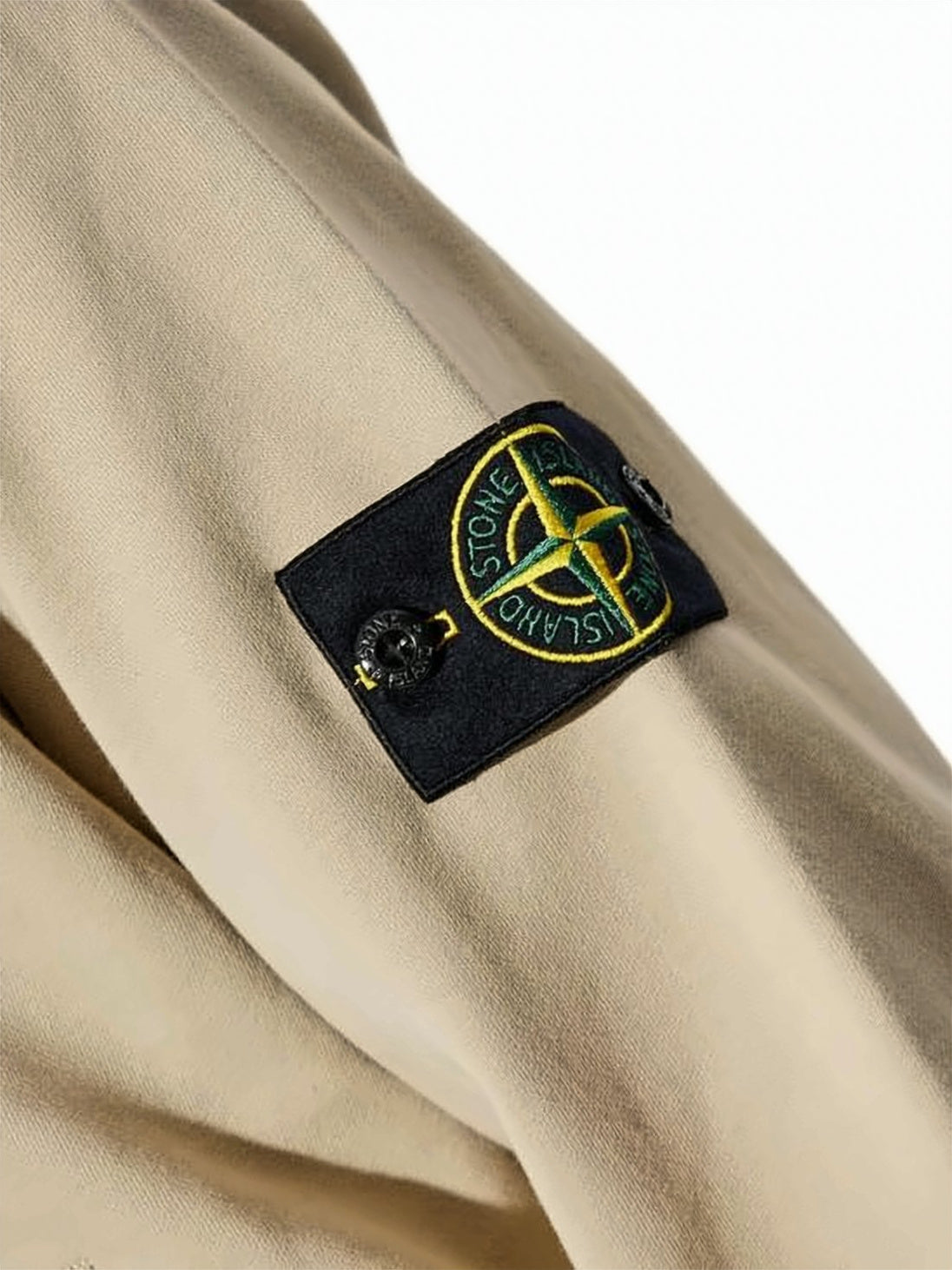 Black Organic Cotton Ribbed Cuffs Hoodie