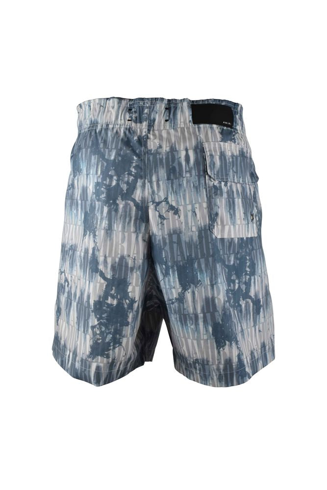 Amiri Swim Shorts With Blue Print