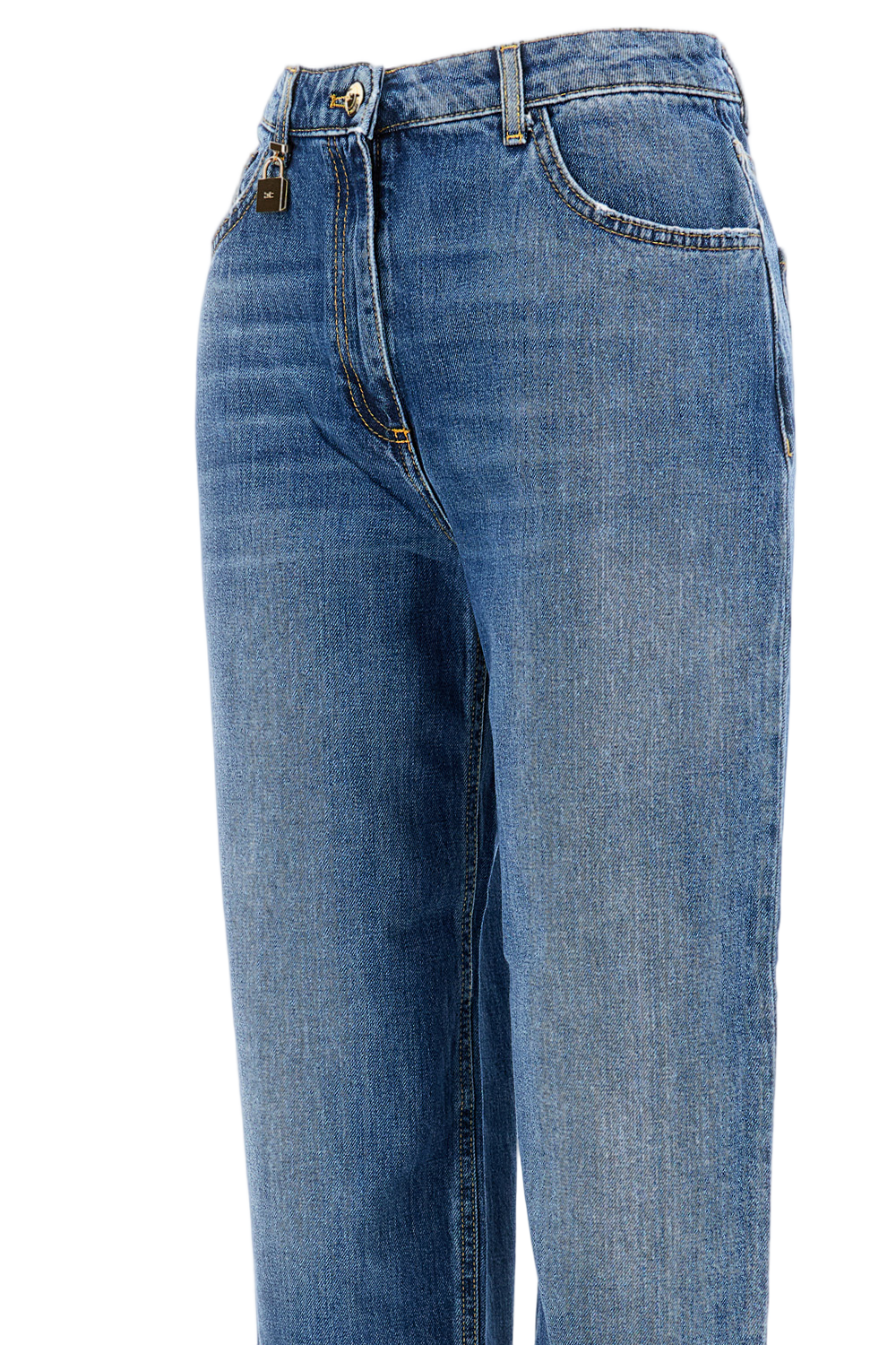 Straight-Leg Cotton Jeans